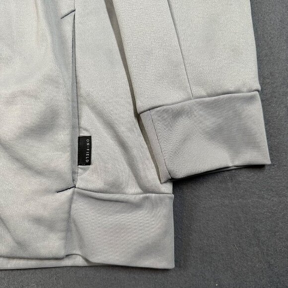 New England Patriots Mens XL Nike Gray Sideline Team Full Zip Hoodie Jacket - Picture 6 of 15